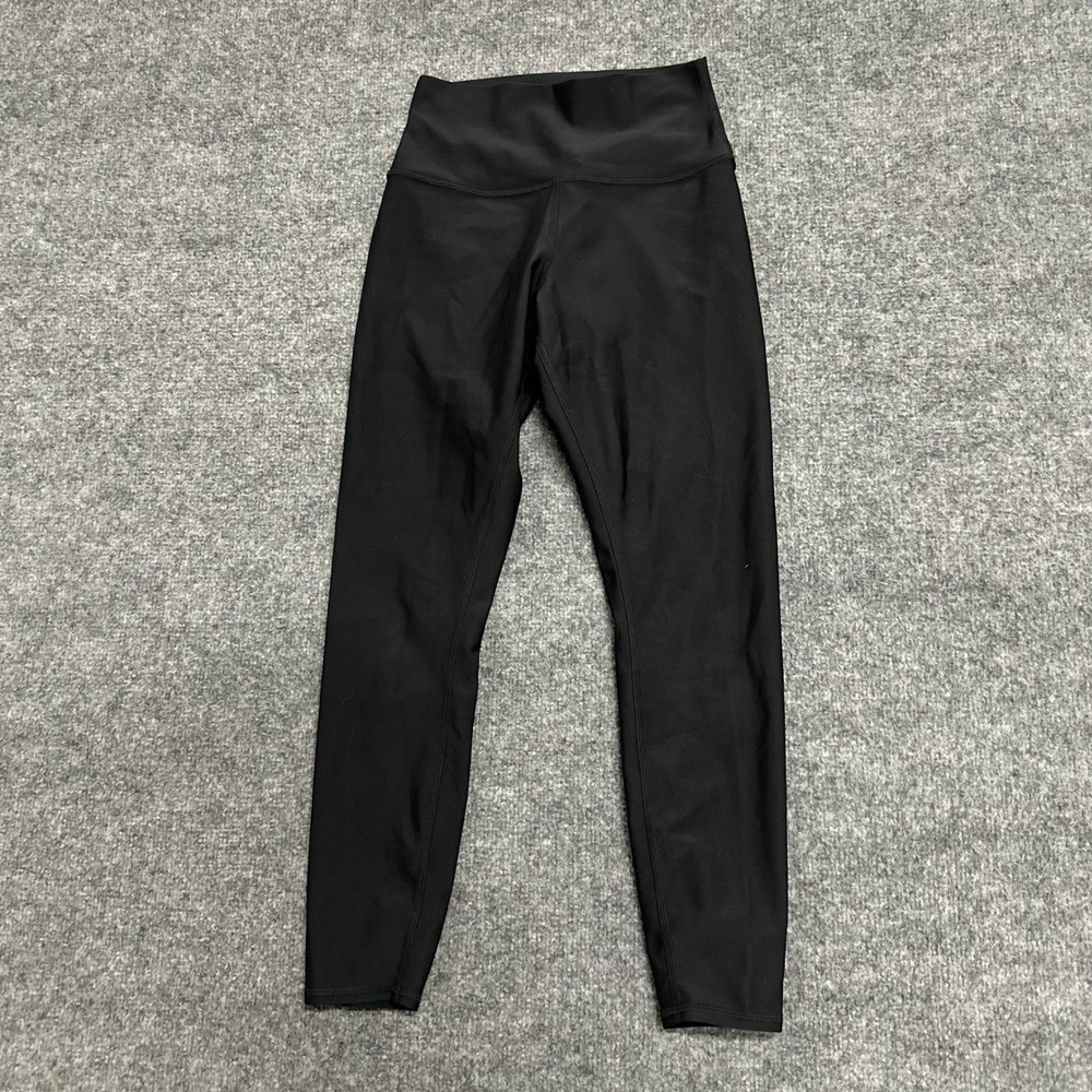 Alo Yoga Leggings Womens Size XS Black High Waist Airbrush Athletic Yoga Pants